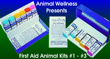first aid animal kits