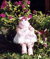 pink piggy doll